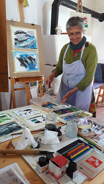 Eva Herre - in the Atelier